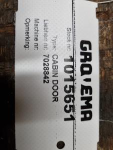 Liebherr Porte de cabine